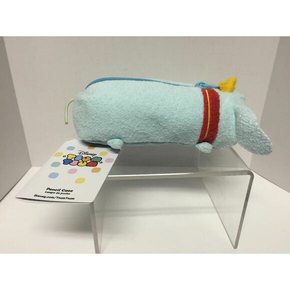 Disney Tsum Tsum Dumbo Pencil Case 7" Long - Picture 5 of 5